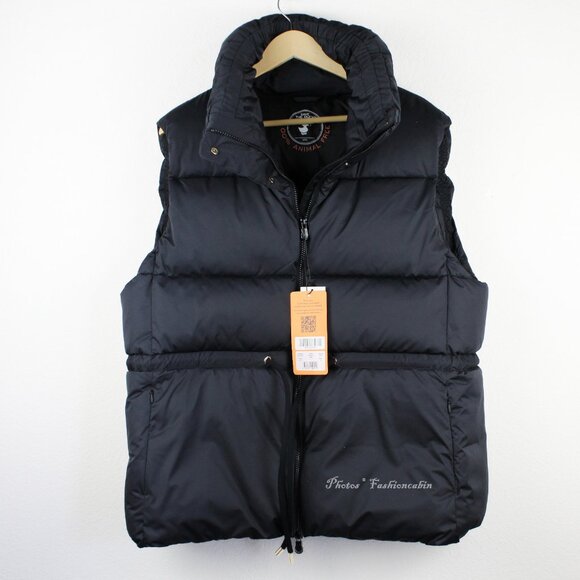 NWT Save The Duck Ren Puffer Vest, Black, 6/XL– Eco-Friendly, Drawstring Waist - Picture 2 of 15